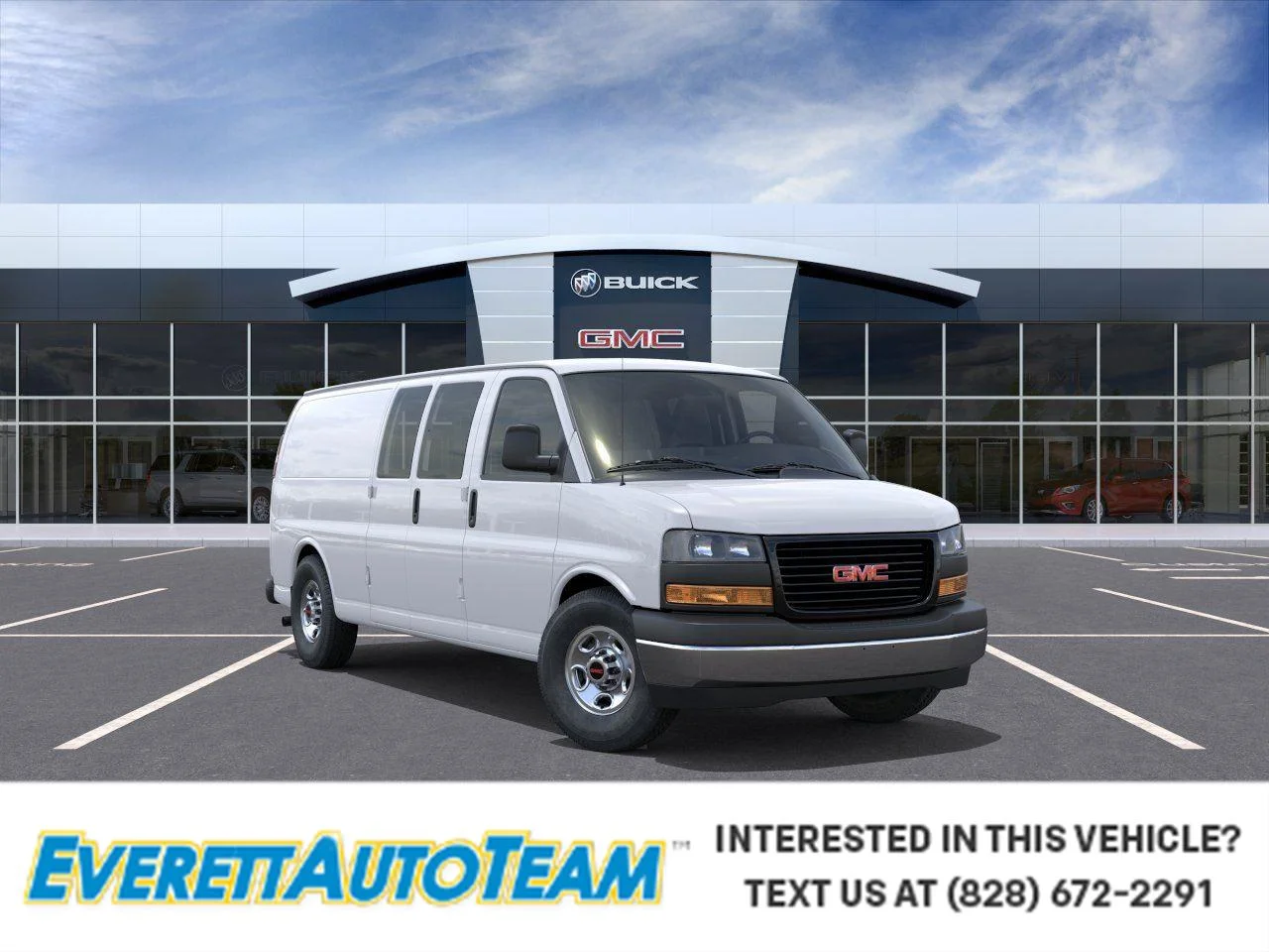 New 2026 Summit White GMC Work Van image 1