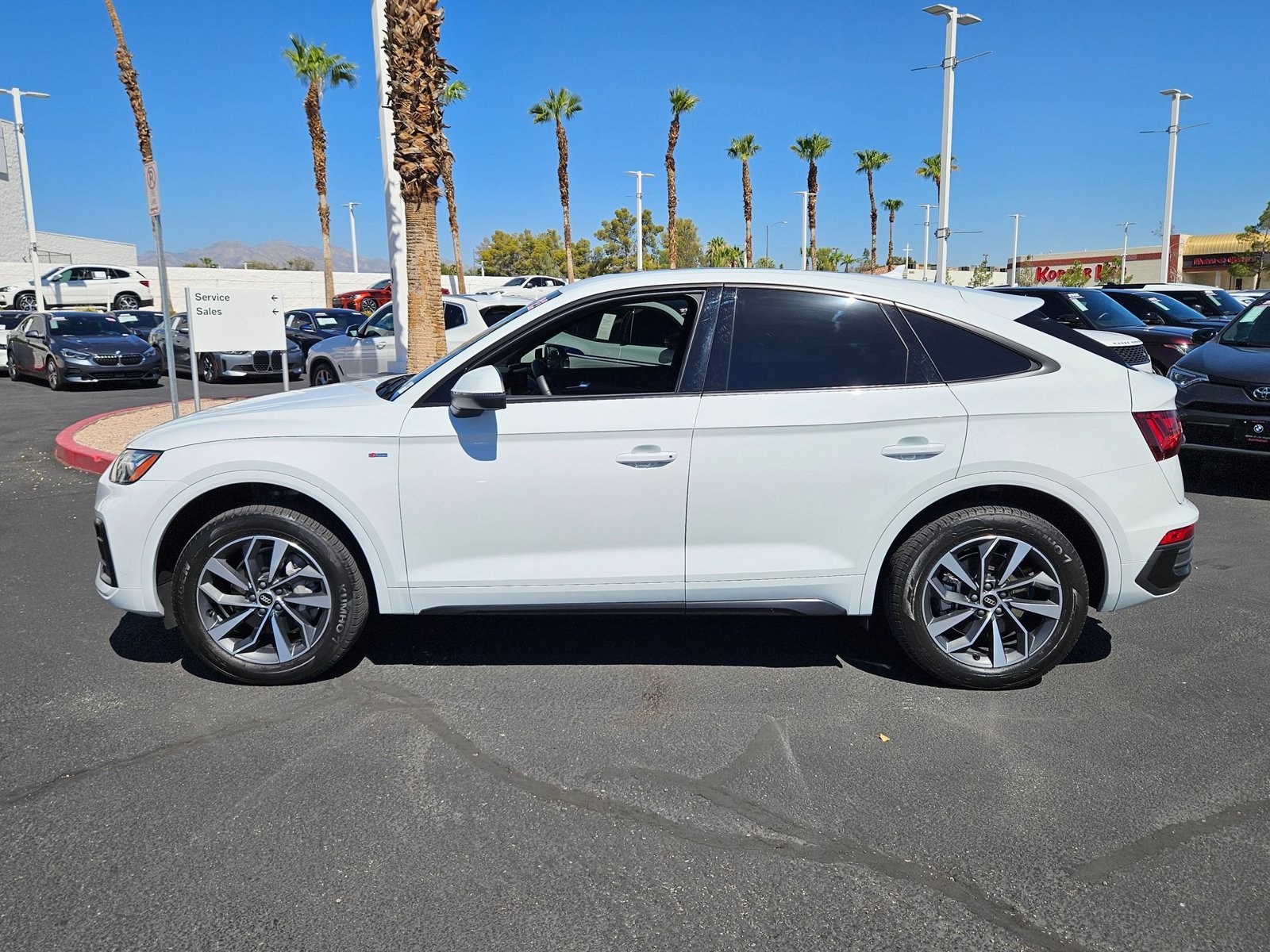 Used 2023 Glacier White Meta Audi S line Premium Plus image 9