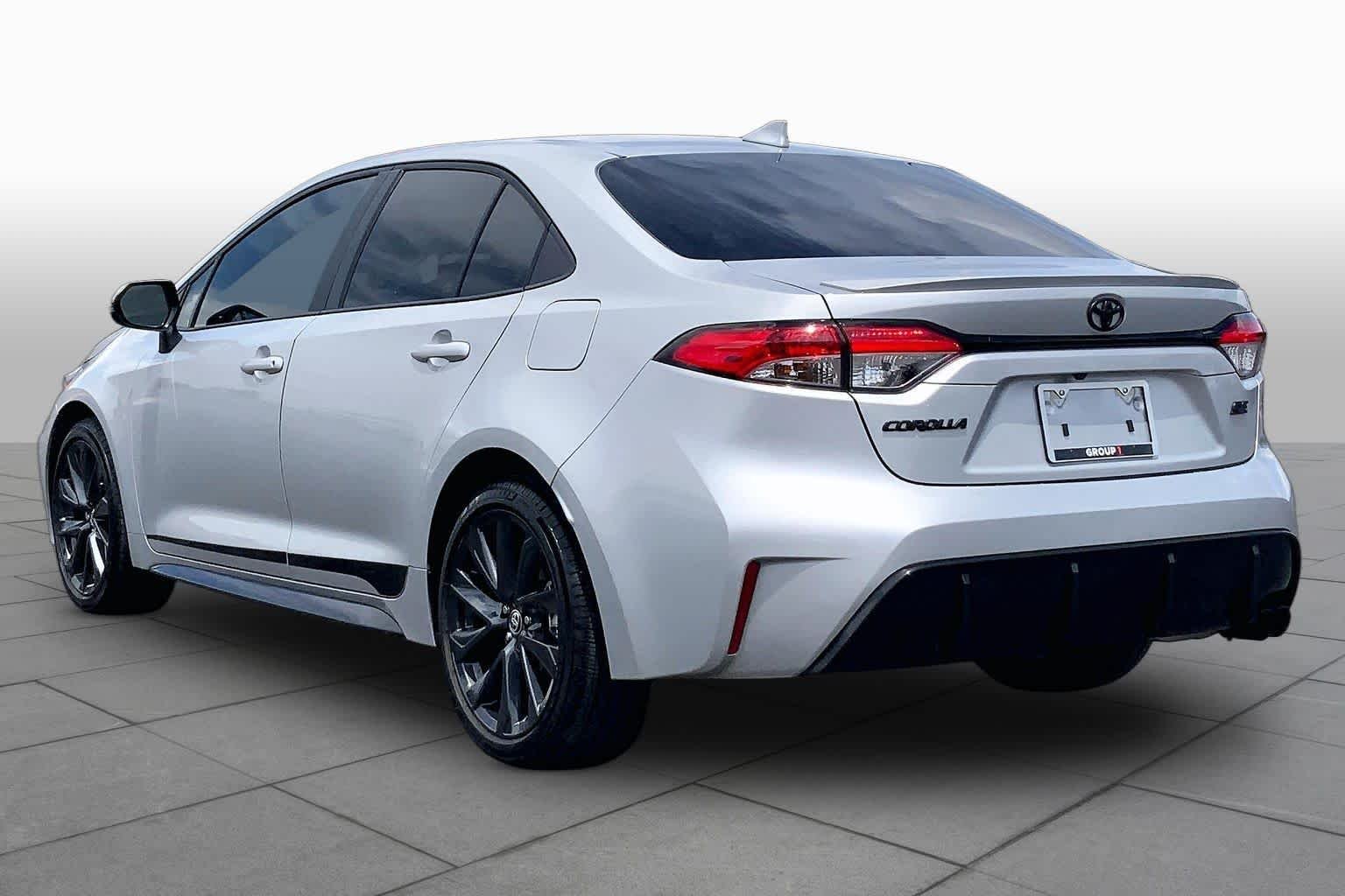 Used 2023 Classic Silver Metallic Toyota SE image 12