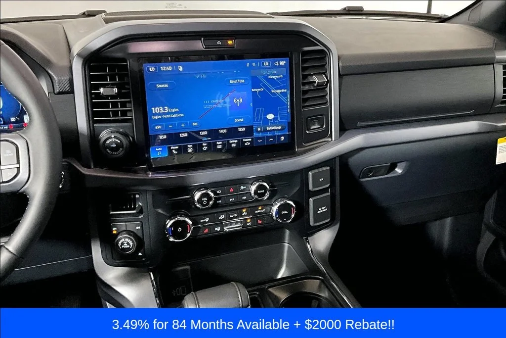 New 2026 Antimatter Blue Metallic Ford XLT image 7
