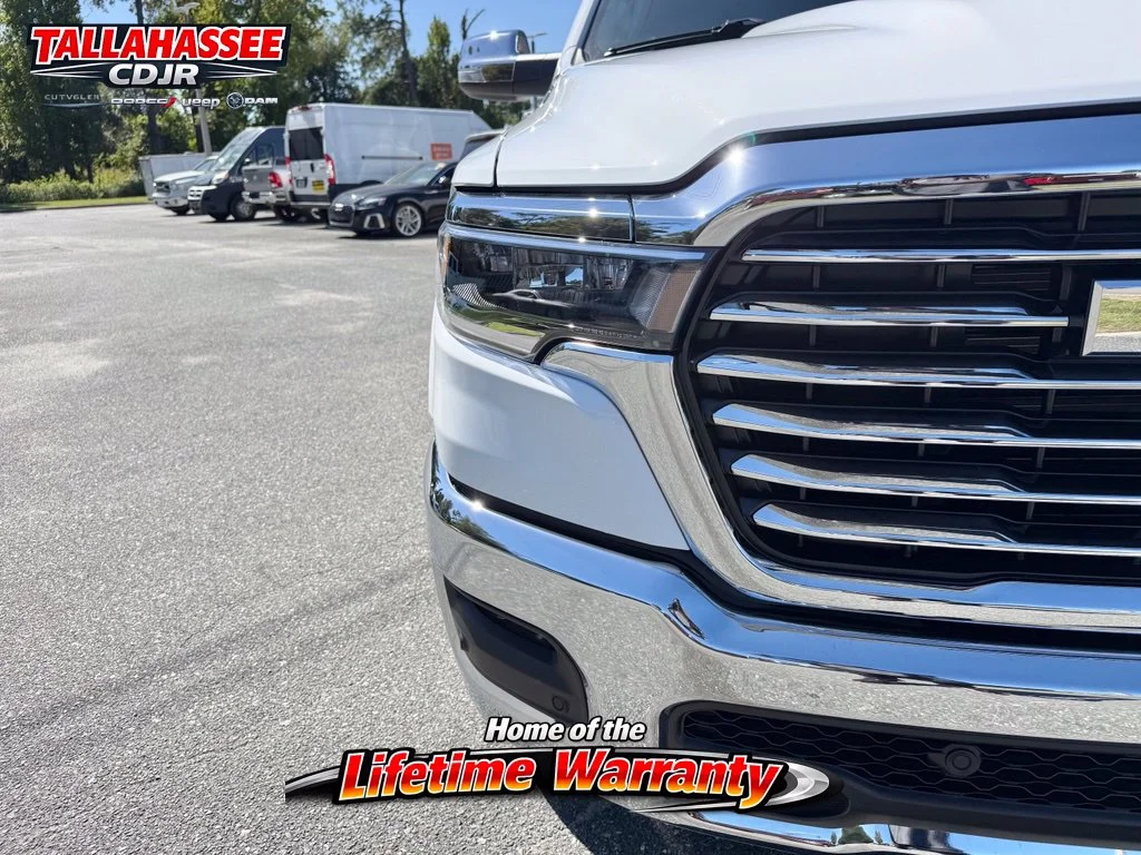 New 2027 Bright White Clear-Coat Exterior Paint RAM Laramie image 14