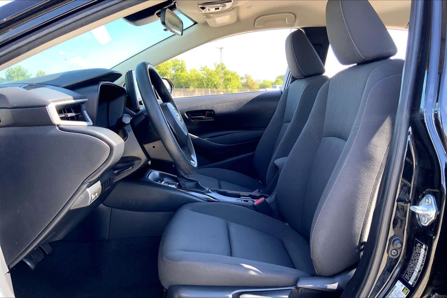 Used 2024 Midnight Black Metallic Toyota LE image 8