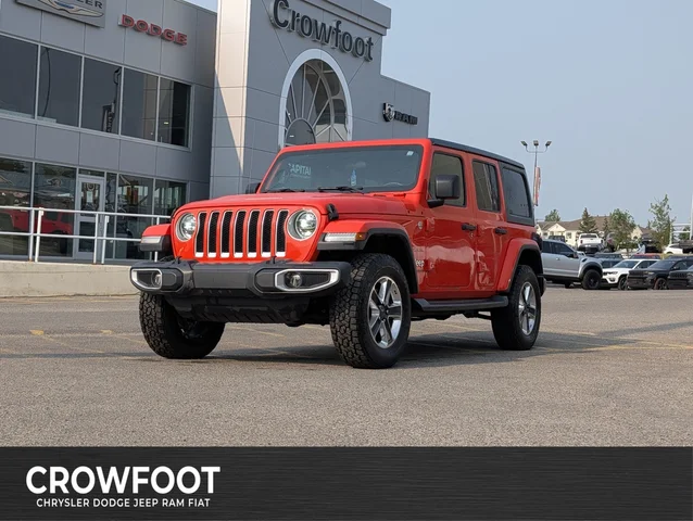 2020 Jeep Wrangler Sahara - - 4x4 - Leather Seats - Freedom Top - Remote Start & More!