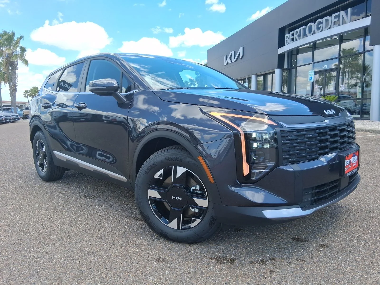 New 2026 Gray Kia LX image 1