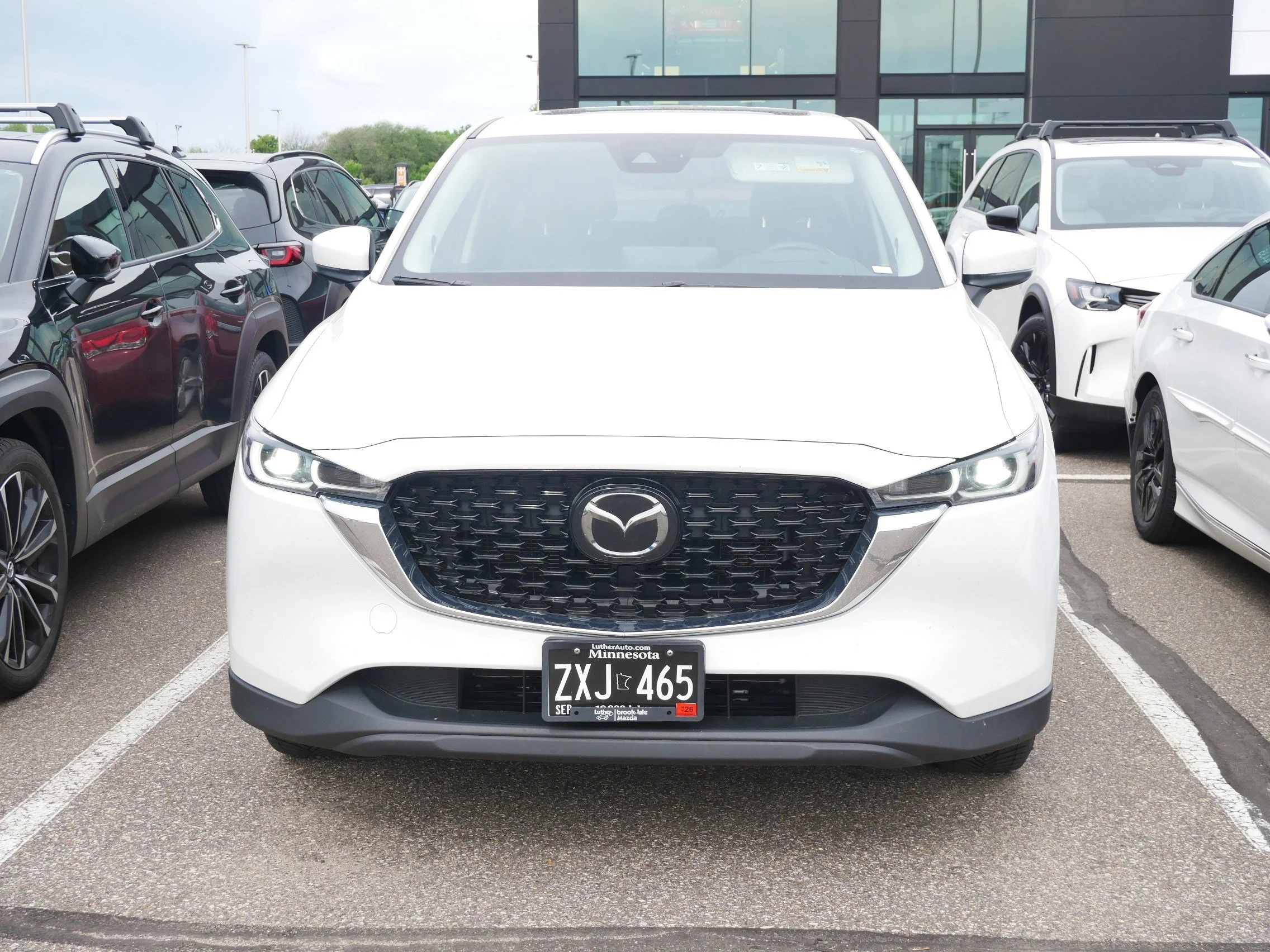 Used 2023 Mazda CX-5 S Premium Plus package with VIN JM3KFBEM8P0115638 for sale in Brooklyn Center, Minnesota