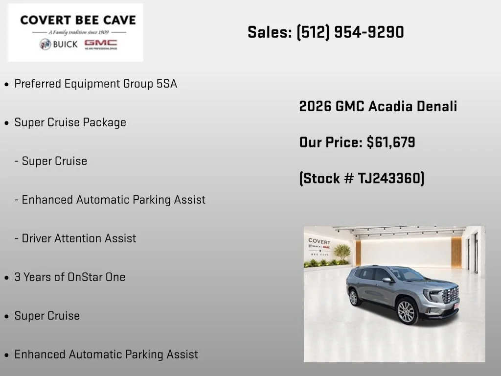 2026 GMC Acadia Denali - Photo 7