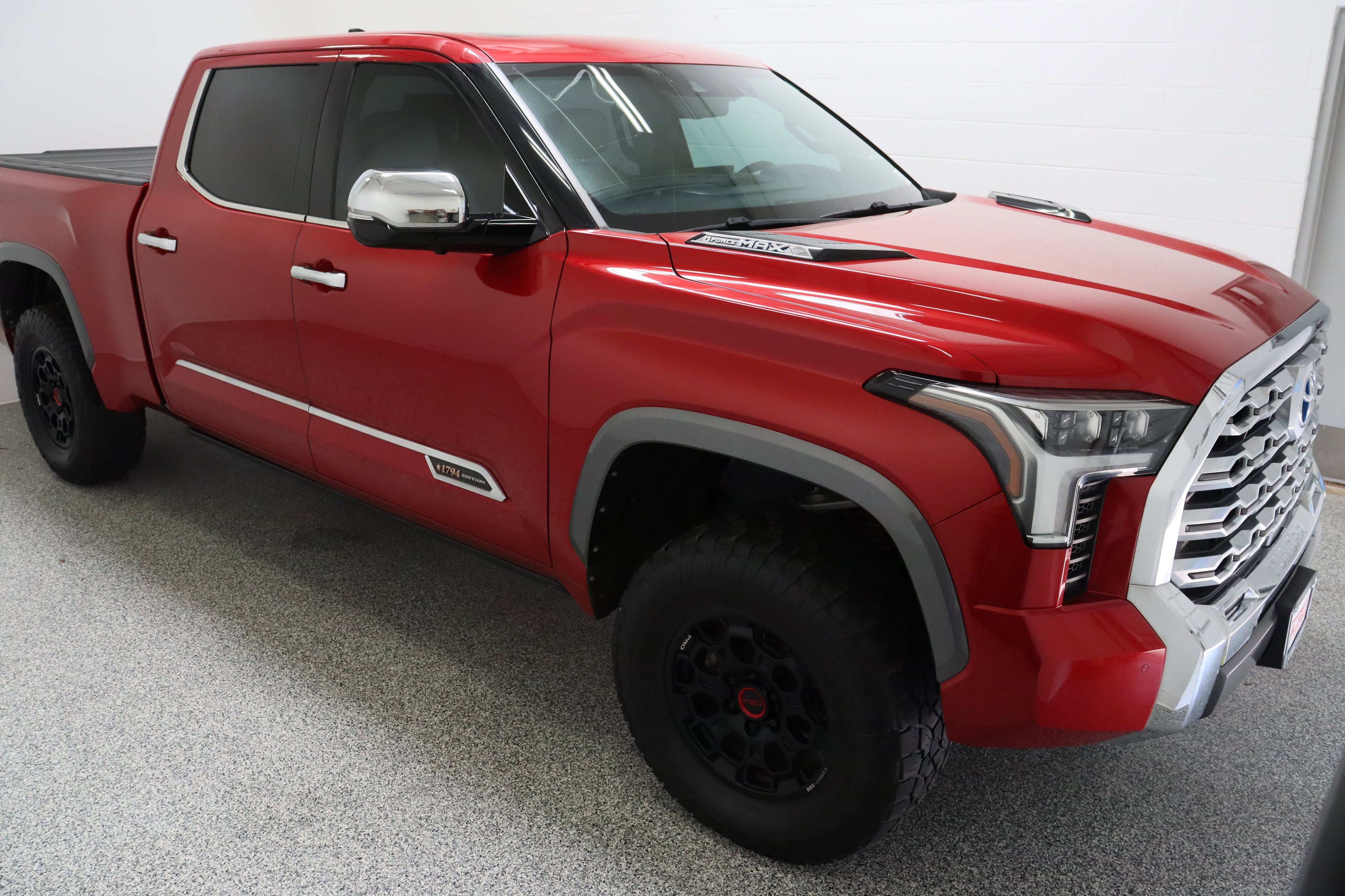 Used 2023 Supersonic Red Toyota 1794 Edition Hybrid 3.4T image 4