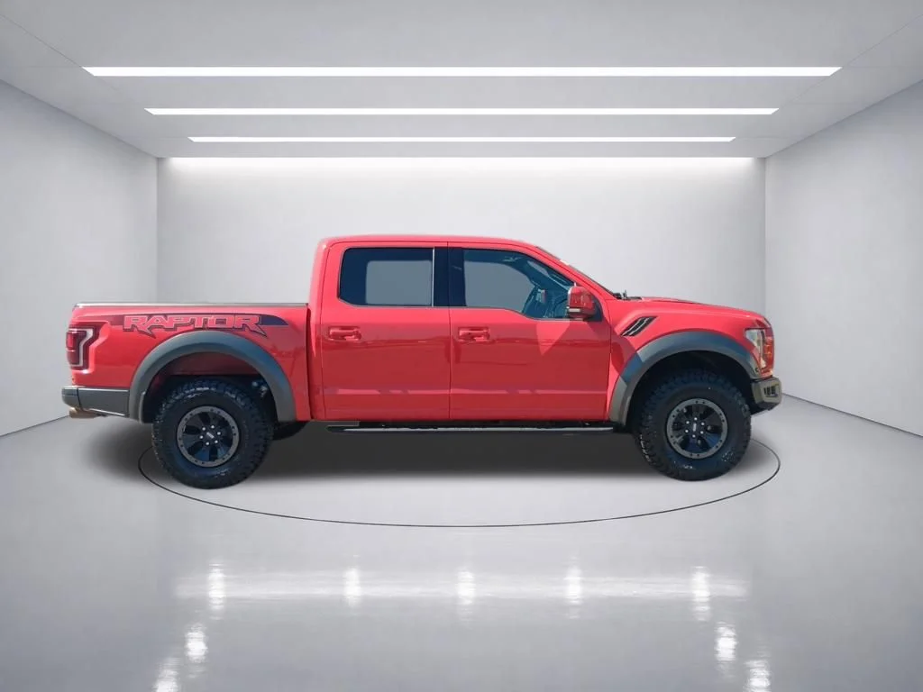 Used 2018 Race Red Ford Raptor image 8
