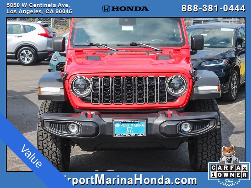 Used 2025 Red Clearcoat Jeep Rubicon image 22