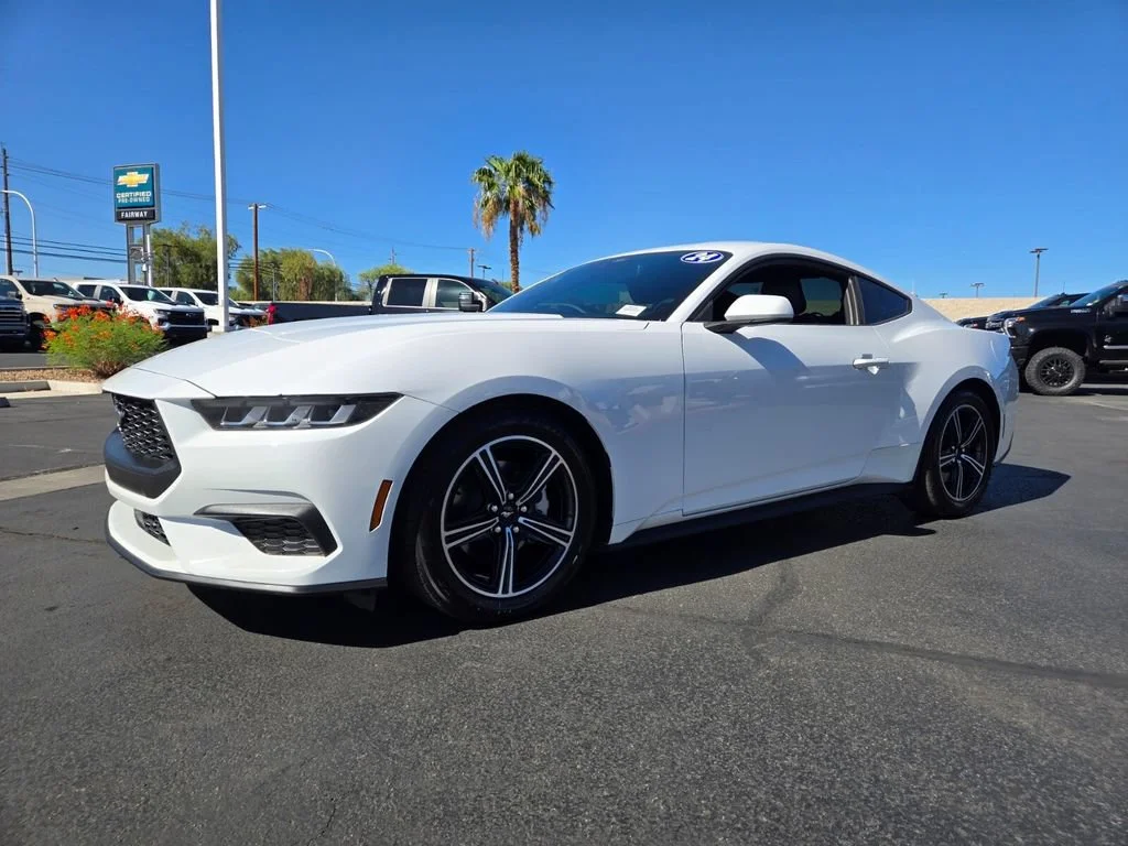 Used 2024 Oxford White Ford EcoBoost image 2