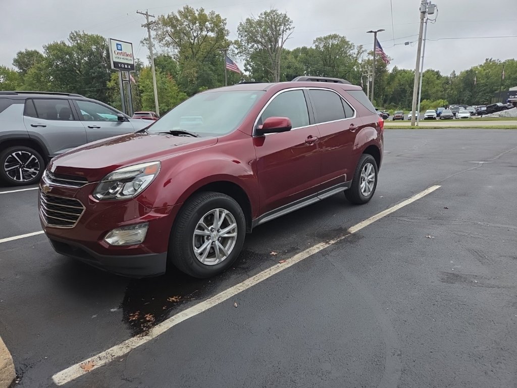 Used 2017 Chevrolet Equinox LT with VIN 2GNALCEK3H1544488 for sale in Crawfordsville, IN