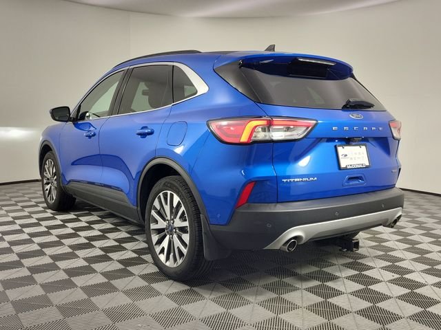 Used 2020 Blue Ford Titanium image 3