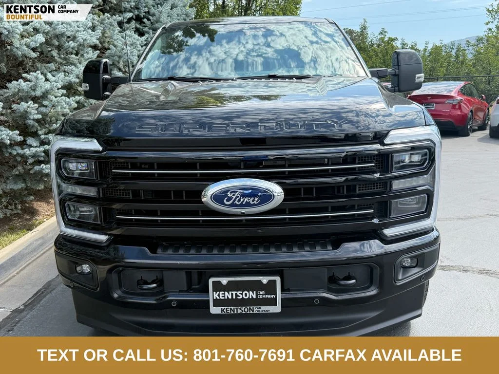 Used 2025 Black Ford Platinum image 2