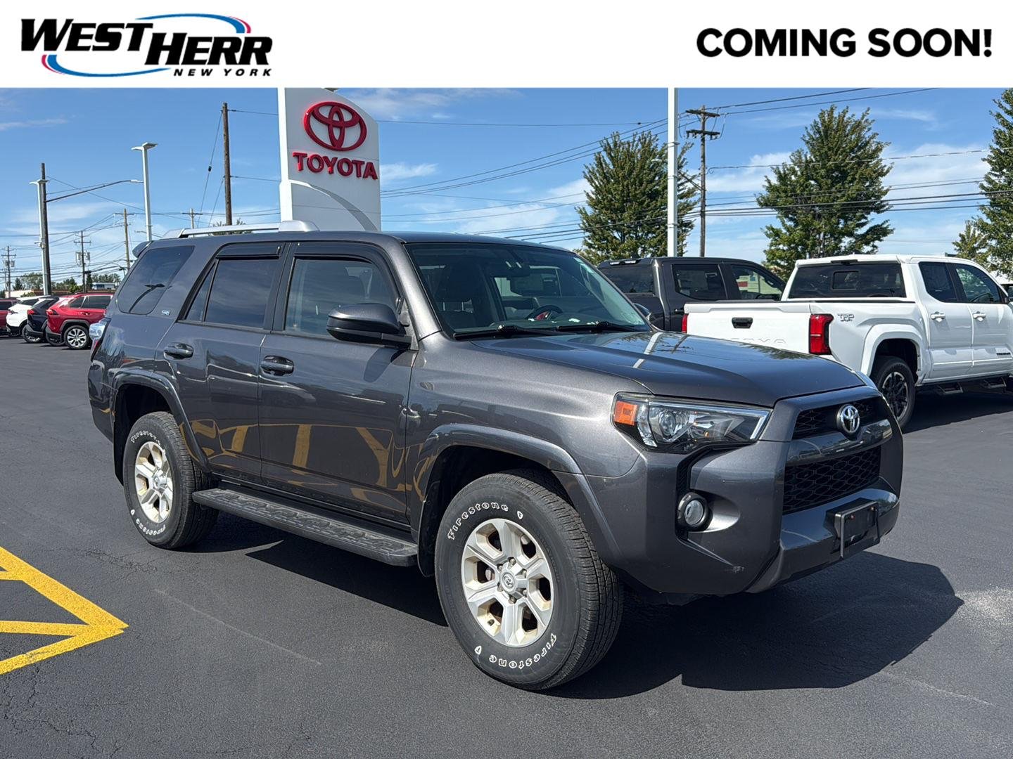 Used 2017 Magnetic Gray Metallic Toyota SR5 image 1