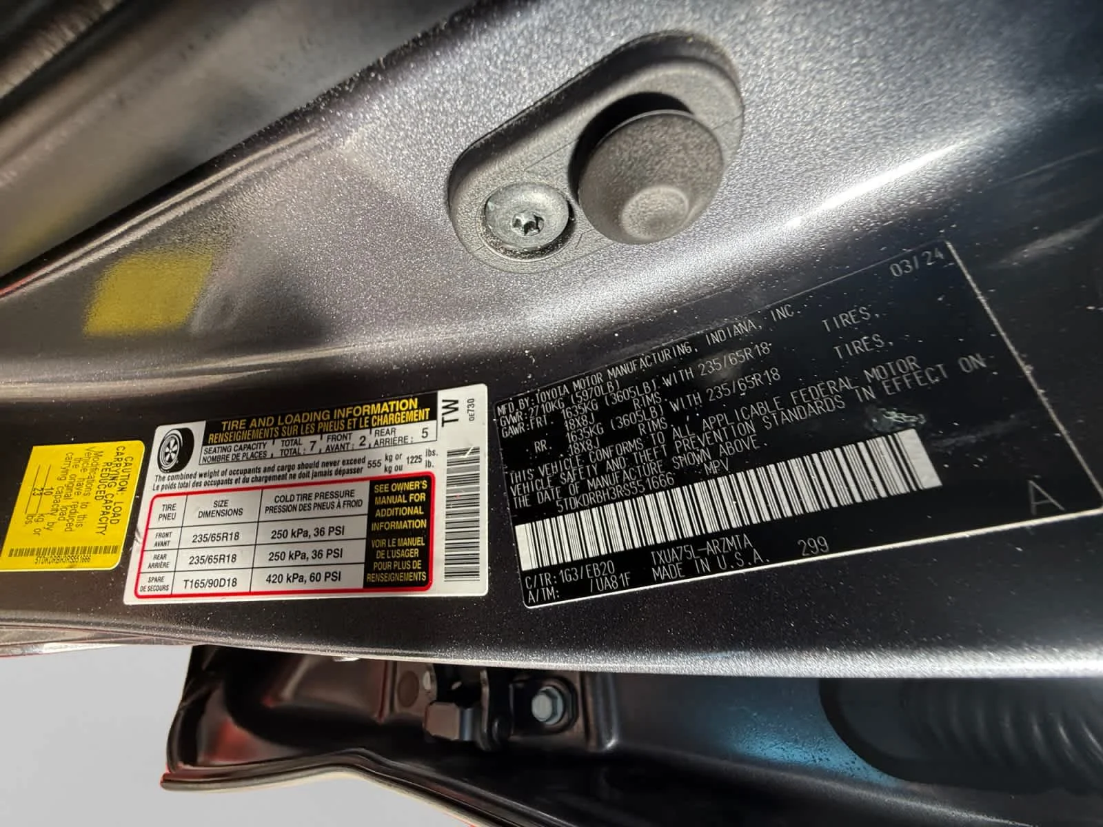 Used 2024 Magnetic Gray Metallic Toyota XLE image 25