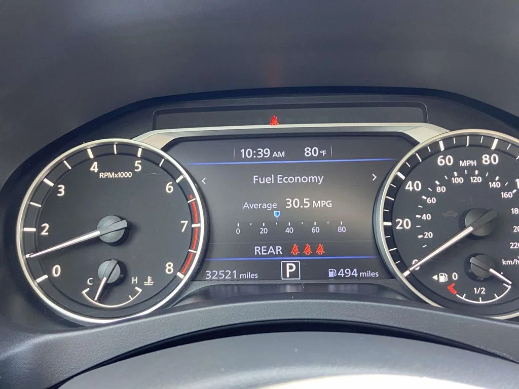Certified Used 2025 Super Black Nissan SV image 18