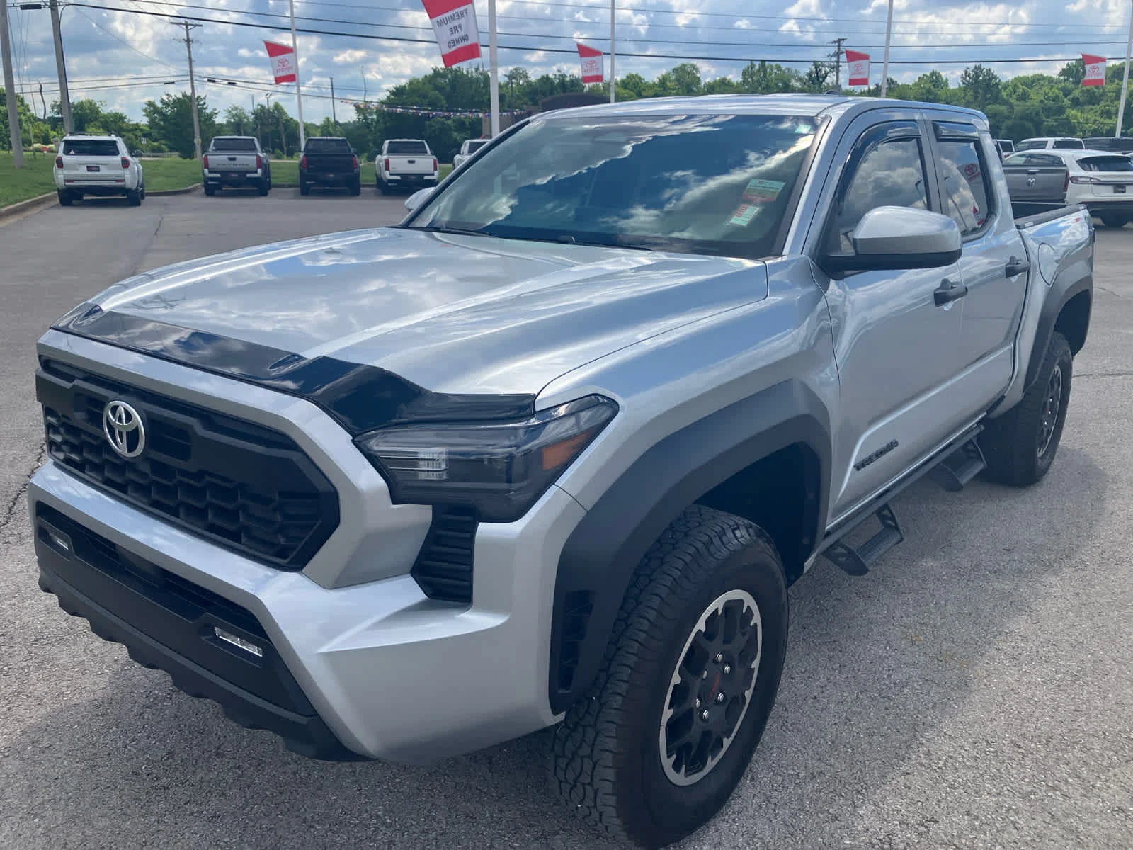 Certified Used 2024 Celestial Silver Metallic Toyota TRD Off Road image 4