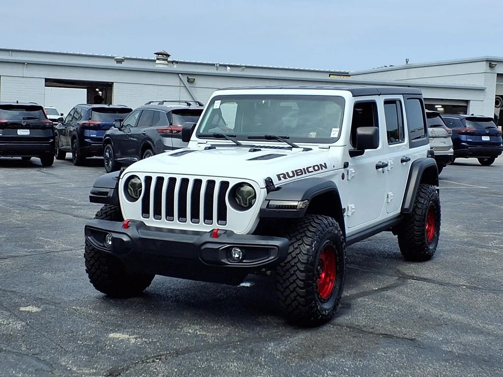 Used 2022 Jeep Wrangler Unlimited Rubicon with VIN 1C4HJXFN2NW133522 for sale in Kansas City