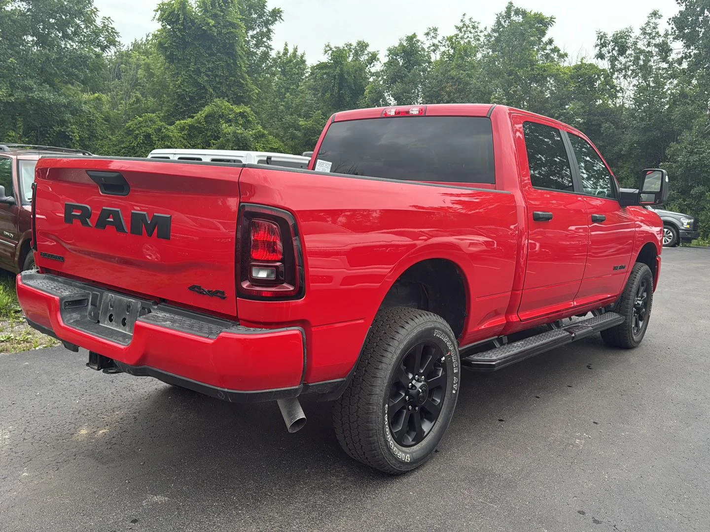 Used 2026 Flame Red Clearcoat Ram Big Horn image 4