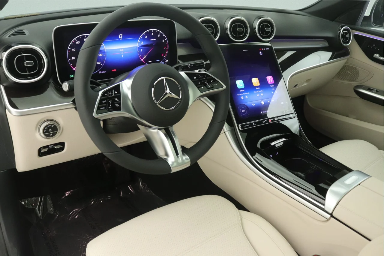 New 2026 Polar White Mercedes-Benz C 300 image 4