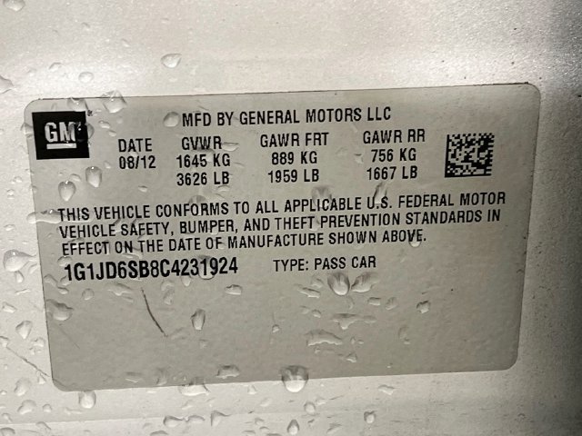 2012 Chevrolet Sonic 1LT - Photo 11