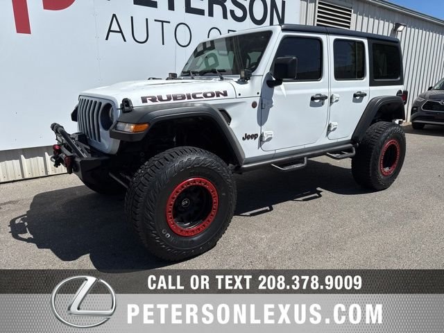 Used 2018 White Jeep Unlimited Rubicon image 8