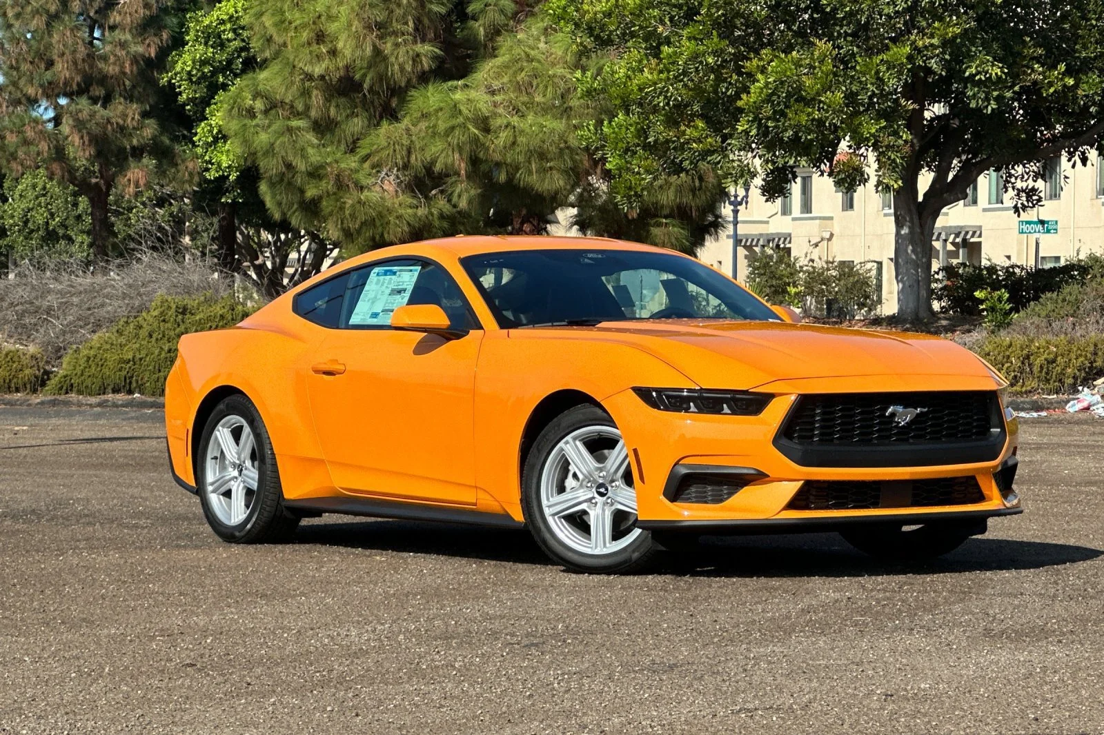 New 2026 Orange Fury Metallic Tri-coat Ford EcoBoost® Fastback image 1