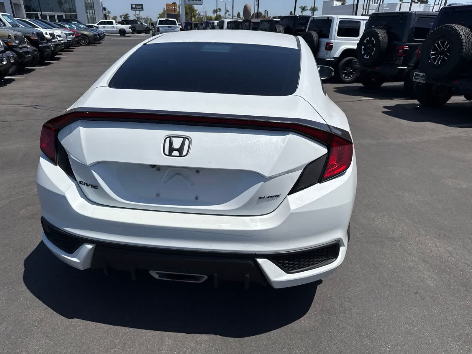 Used 2019 Platinum White Pearl Honda Sport image 15