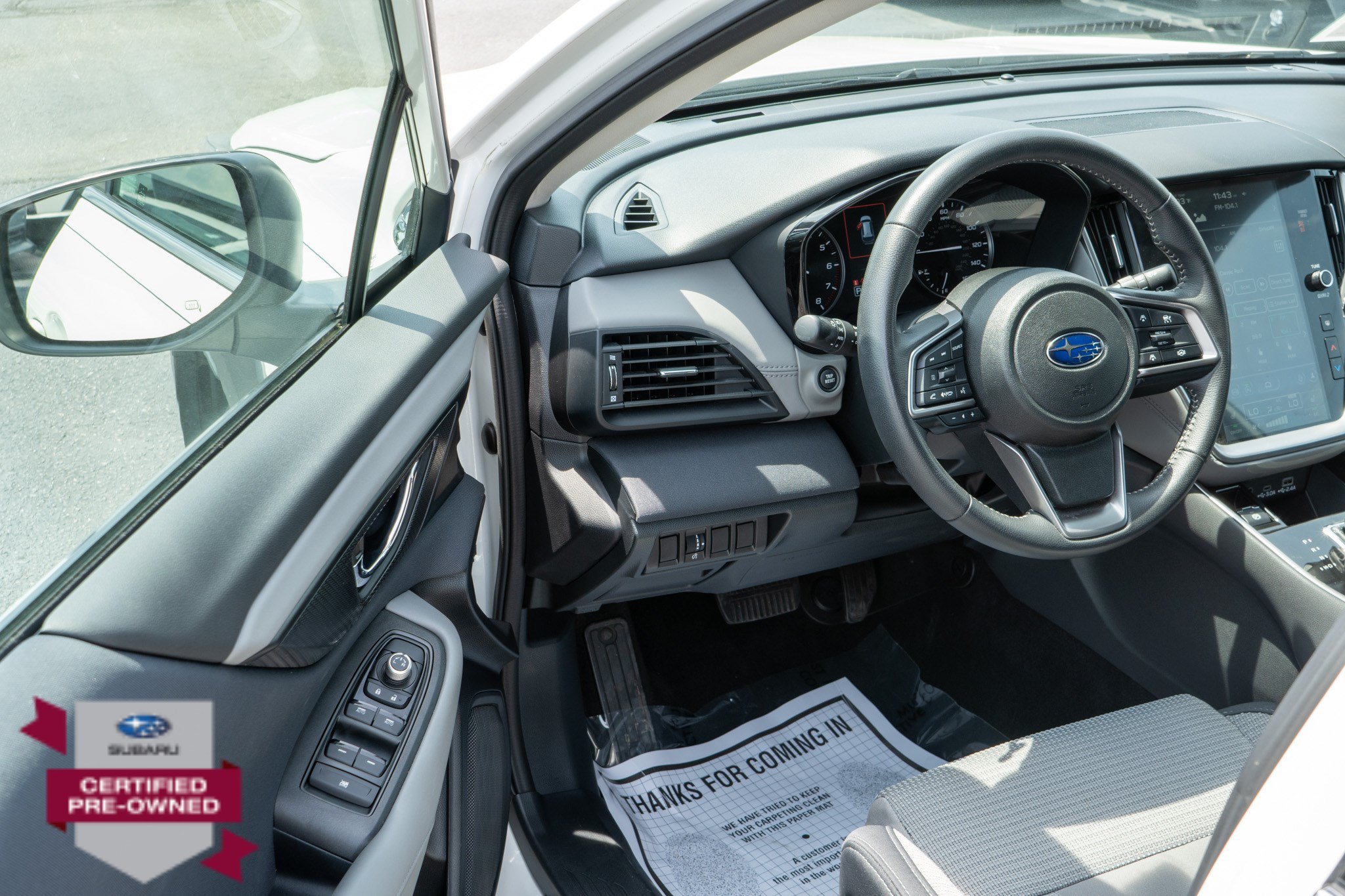 Certified Used 2024 Crystal White Pearl Subaru Premium image 12