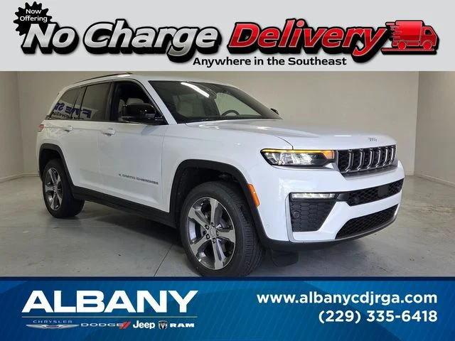 New 2026 Bright White Clear-Coat Exterior Paint Jeep Limited image 1
