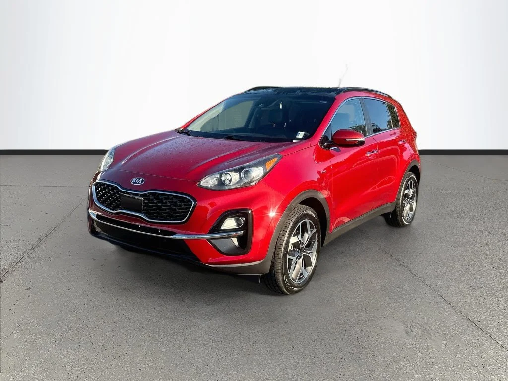 Certified Used 2020 Red Kia EX image 3