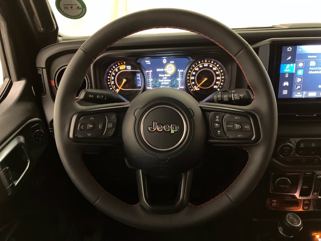 Used 2024 Black Clearcoat Jeep Rubicon image 3