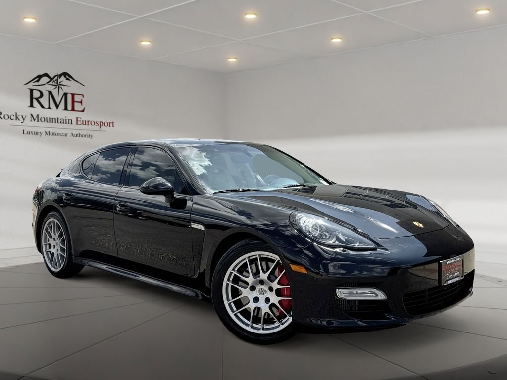 Used 2013 Black Porsche Turbo image 1