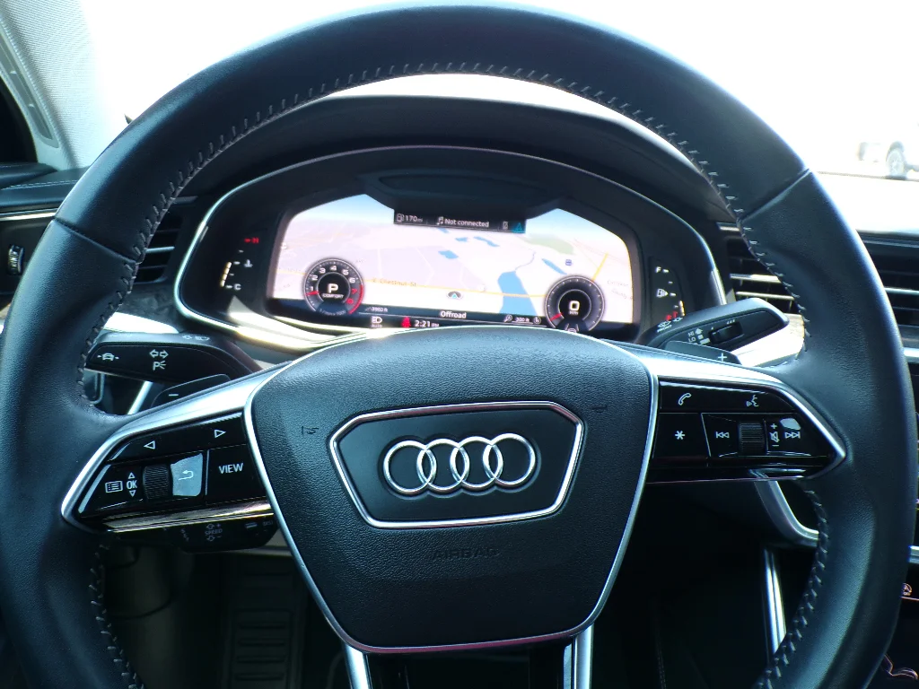 Used 2019 Daytona Gray Pearl Effect Audi Prestige image 27