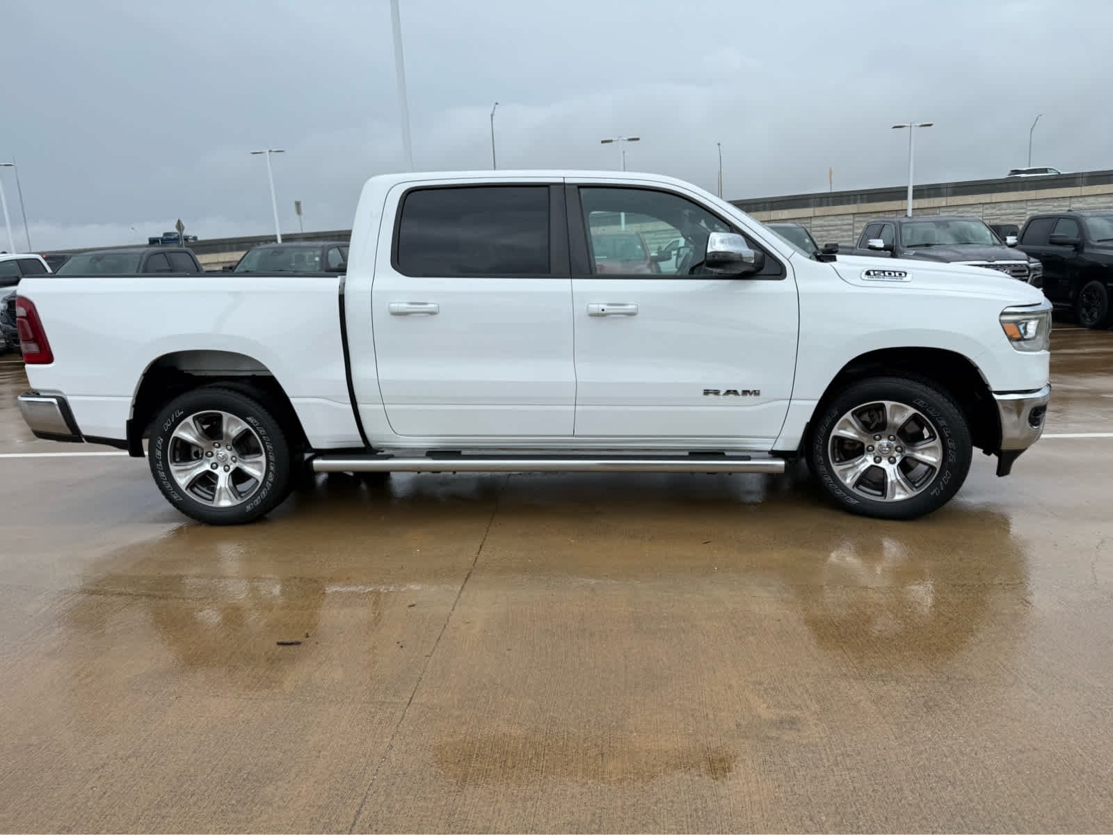 Used 2023 Bright White Clearcoat Ram Laramie image 5