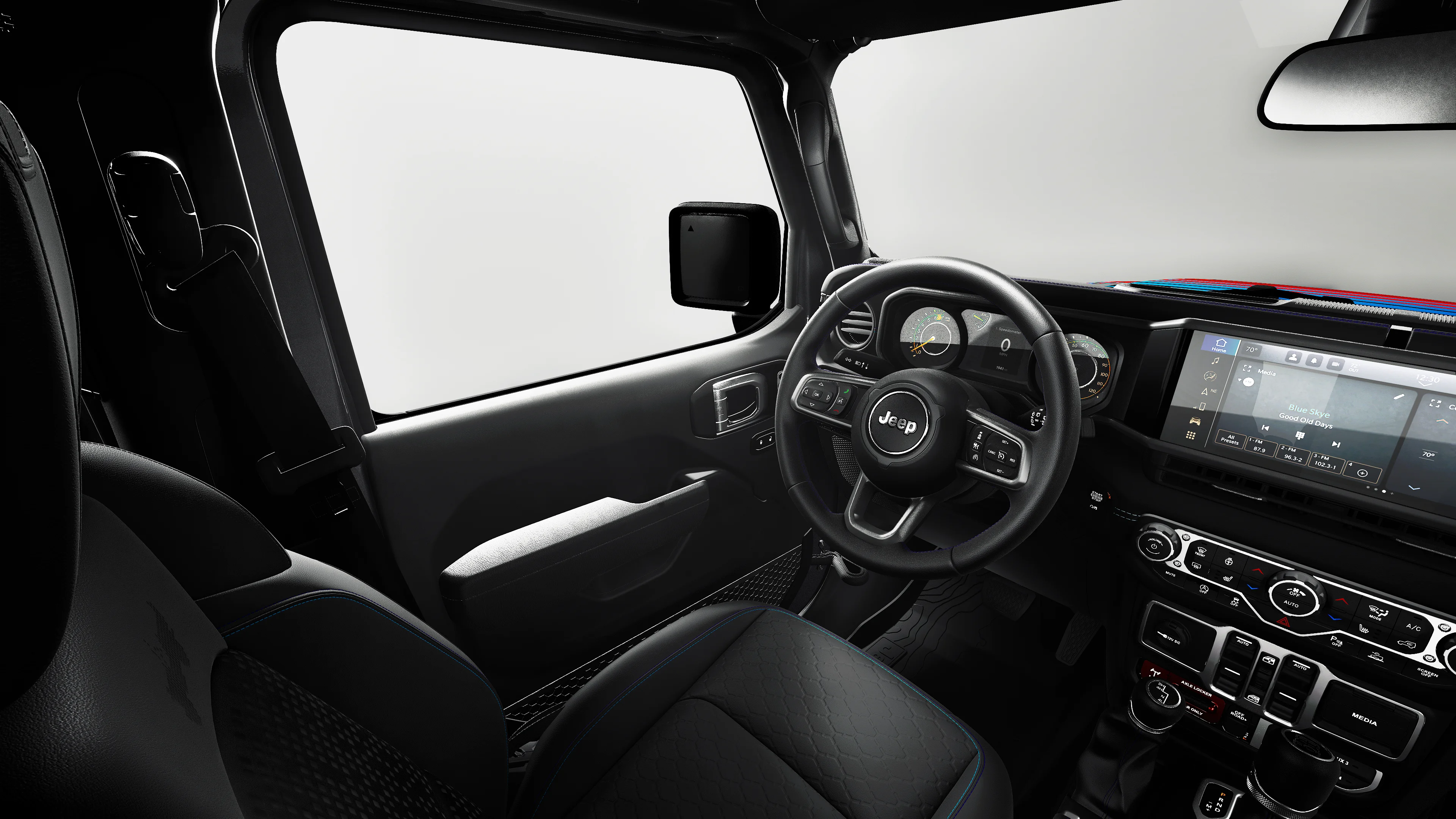 New 2027 Granite Crystal Metallic Clear-Coat Paint Jeep  image 8