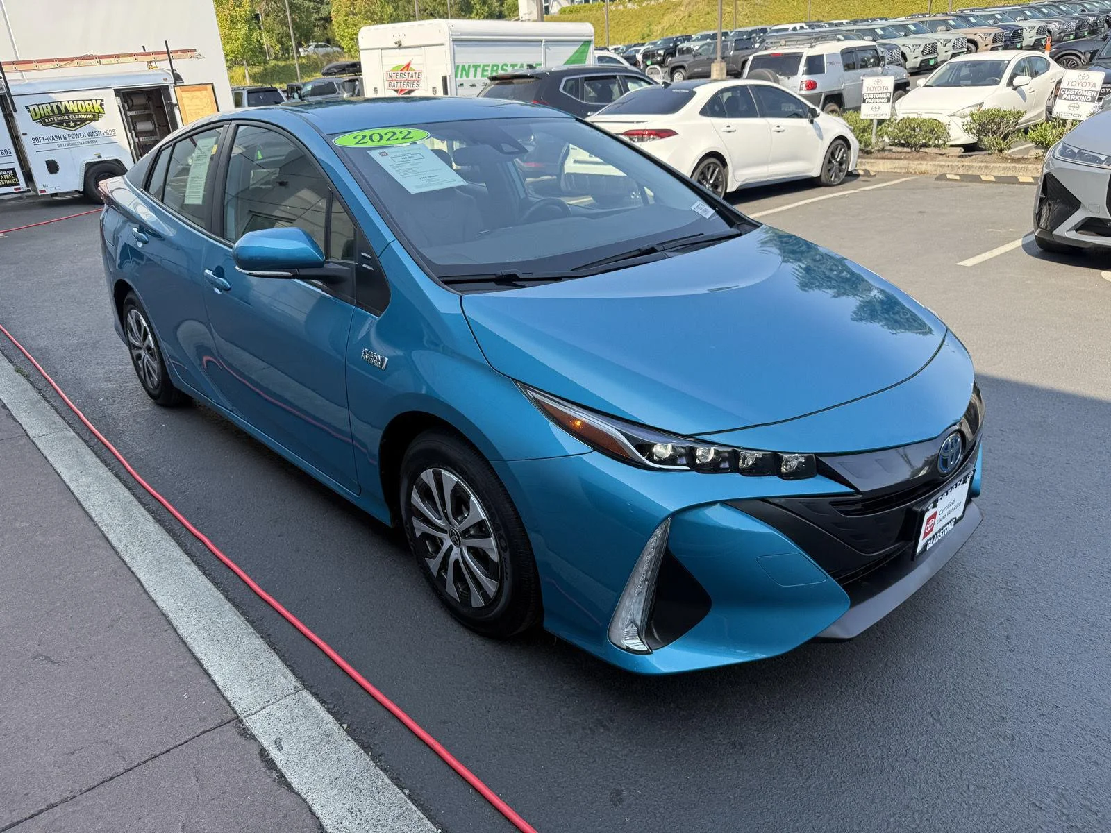 Used 2022 Blue Magnetism Toyota XLE image 9