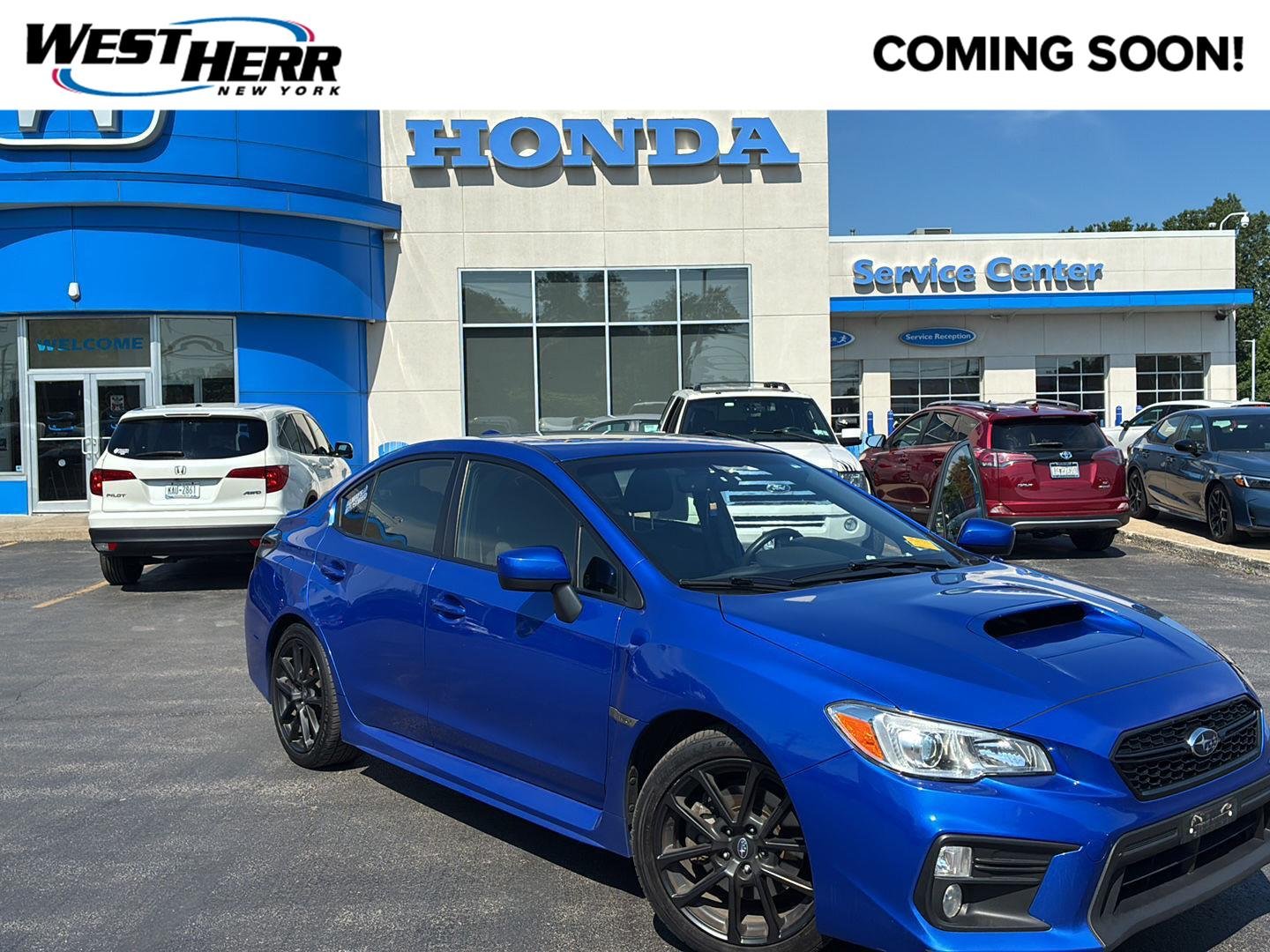 Used 2021 WR Blue Pearl Subaru Premium image 1