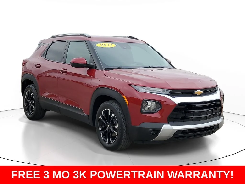 Used 2021 Red Chevrolet LT image 2