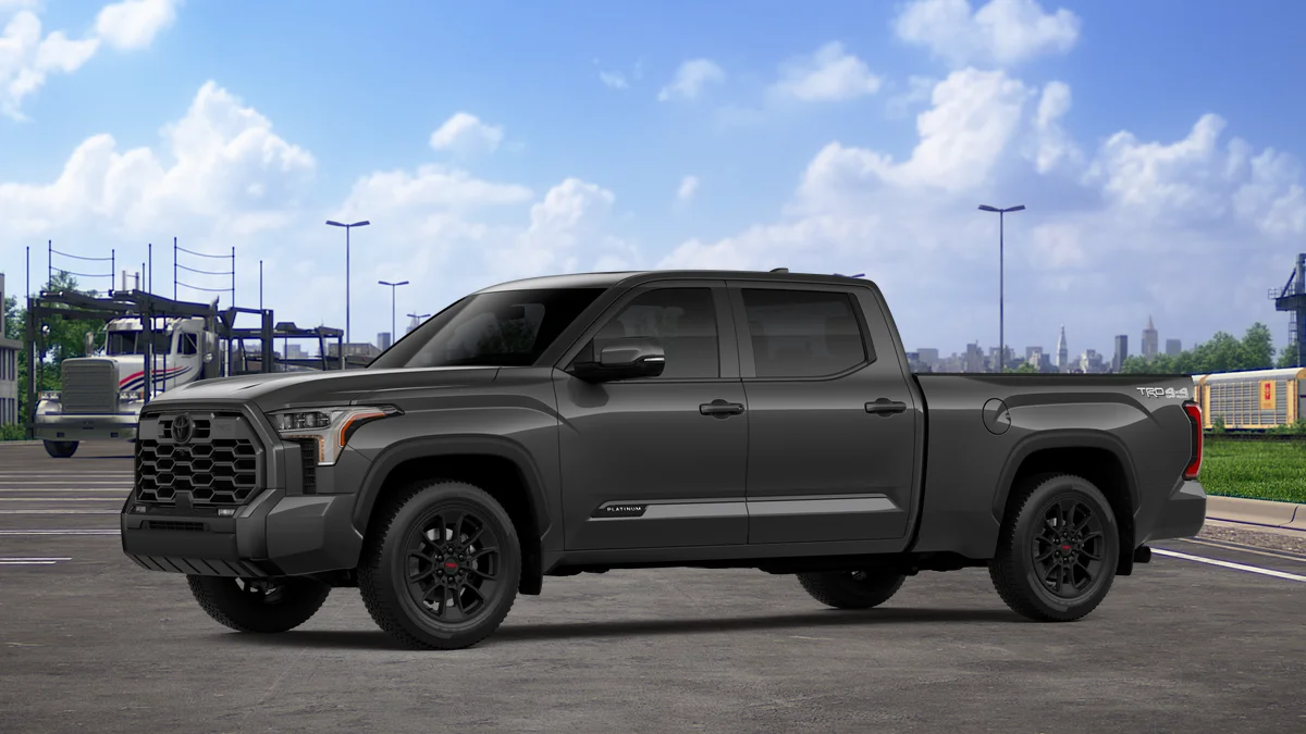 New 2026 Magnetic Gray Metallic Toyota Platinum image 3