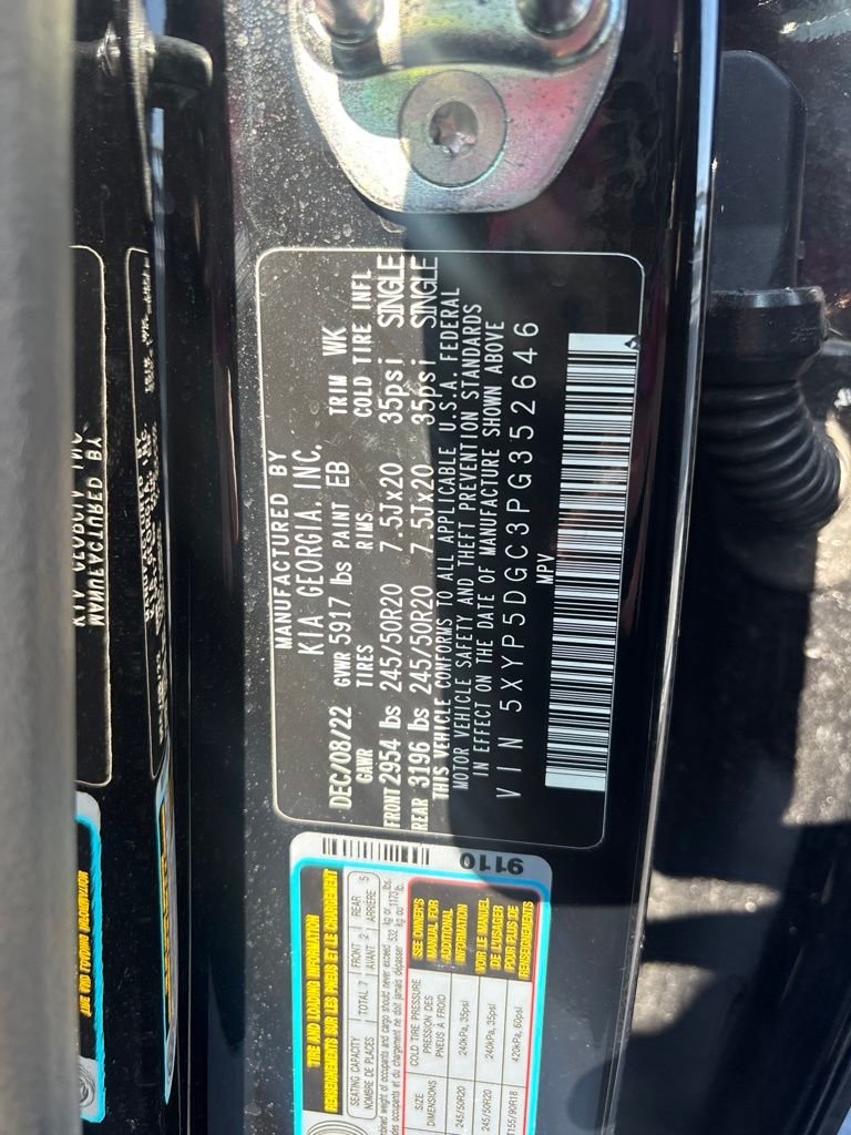 Used 2023 Black Kia SX-Prestige image 6