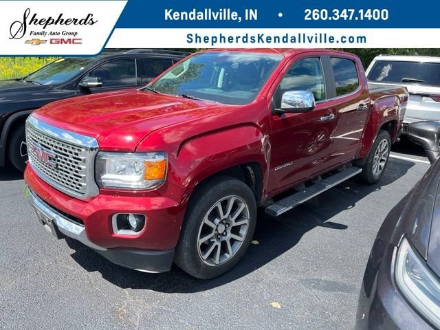 RED QUARTZ TINTCOAT 2018 GMC Canyon Pickup Truck Four-Wheel Drive
