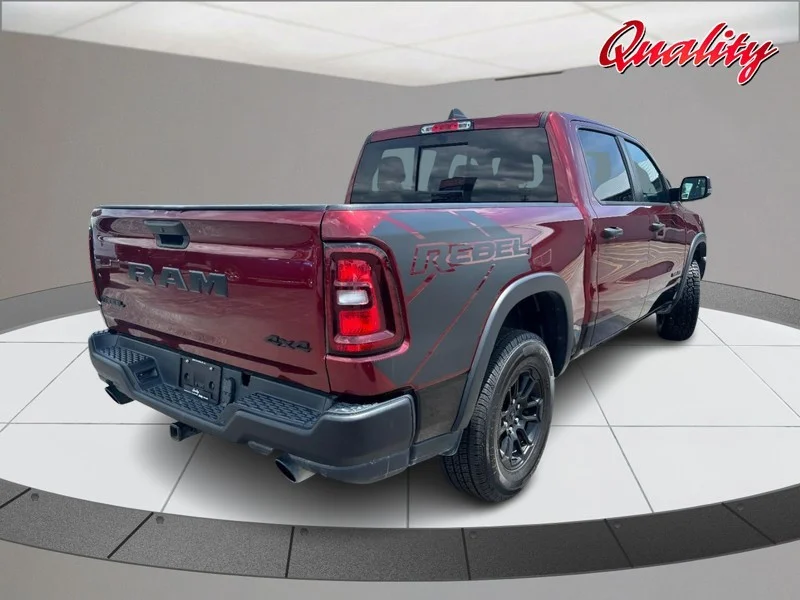 Used 2025 Delmonico Red Pearlcoat Ram Rebel image 3