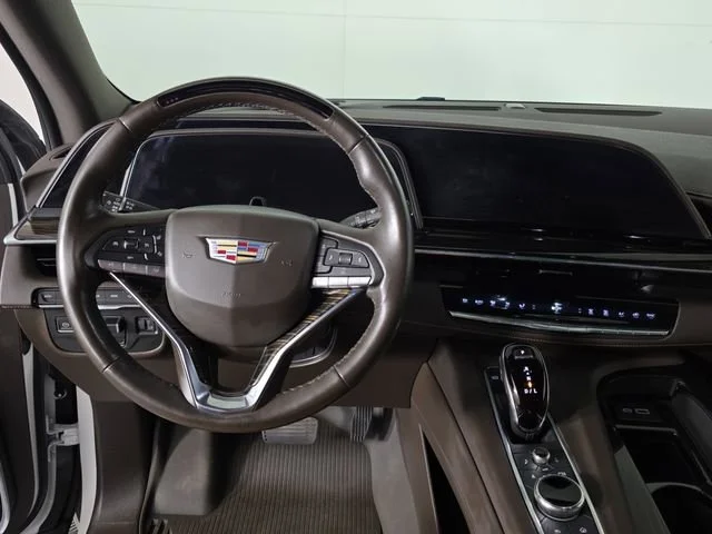 Used 2021 White Cadillac Premium Luxury image 10