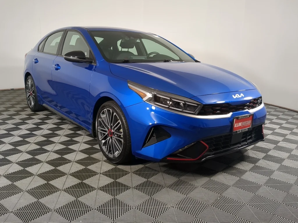 Used 2024 Sporty Blue Kia GT image 2