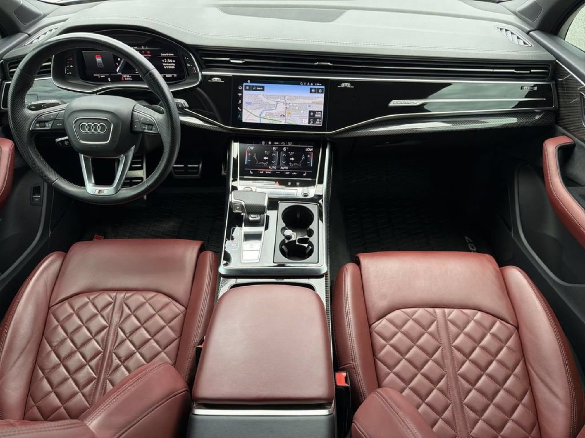 Used 2024 Mythos Black Metallic Audi Premium Plus image 9