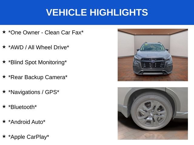 Used 2025 Gray Metallic Subaru Onyx Edition Touring image 7