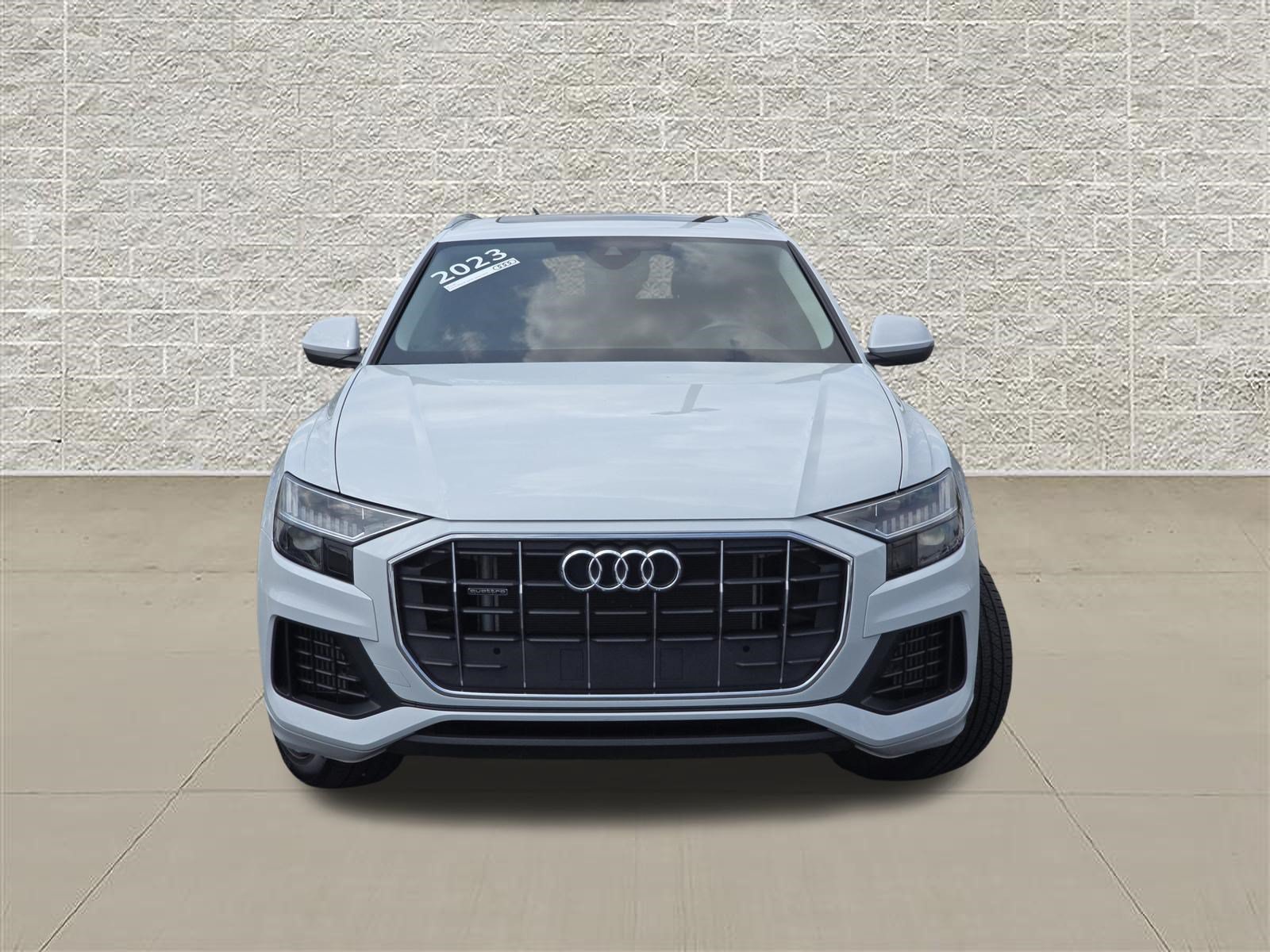 Used 2023 Glacier White Metallic Audi Premium image 2