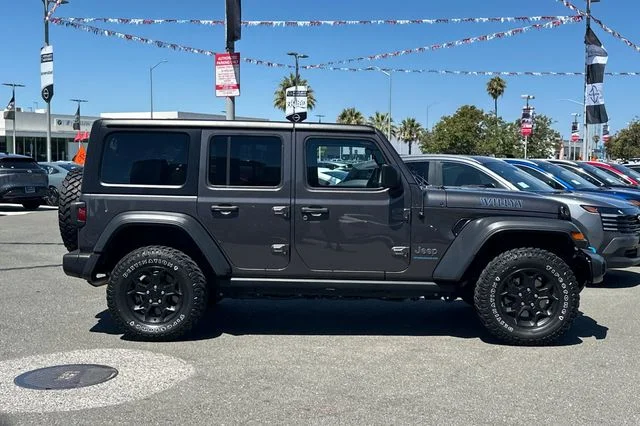 Used 2023 Gray Jeep Willys 4xe image 3