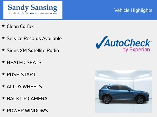 Used 2021 Blue Mazda Touring image 7